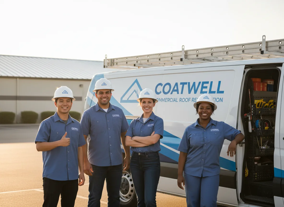 Commercial roof coating company in Deerfield, WI